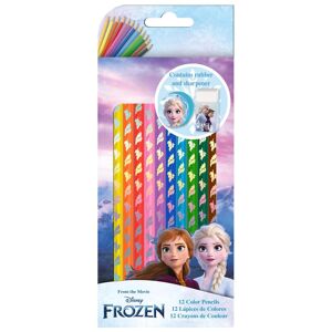 Kids Licencing Frost 12 stk farveblyanter 17 cm blyant blyanter tegne male