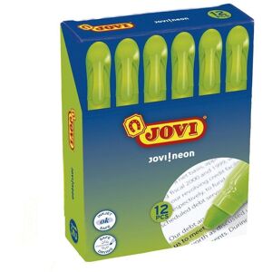 Fluorescent Marker Jovi Jovi!neon Green 12 Pieces