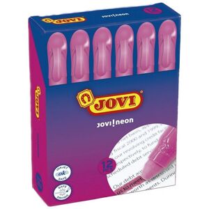 Fluorescent Marker Jovi Jovi!neon Fuchsia 12 Pieces