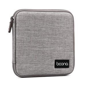 Baona BN-F021 bil Hjem DVD CD Storage Bag Games CD Storage Bag til PS4 (grå)