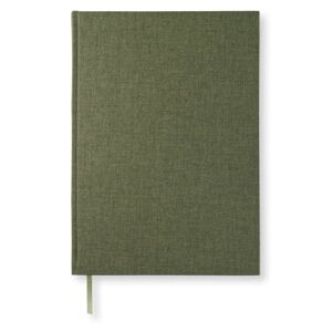 Anteckningsbok A4 Olinjerad Khaki Green Paperstyle