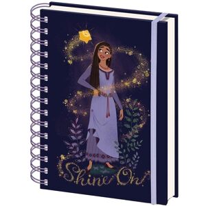 Wish Shine On A5 Wirebound Notebook