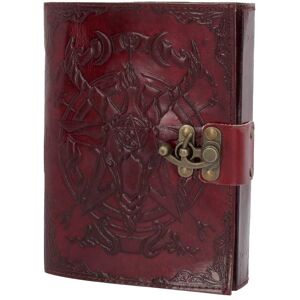 Nemesis Now Baphomet Leather Journal 15x21cm