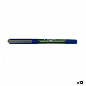 Pen med flydende blæk Uni-Ball Eye Ocean Care 0,5 mm Grøn (12 enheder)
