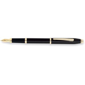 Cross Century Ii Fyldepen   Black Lacquer/gold