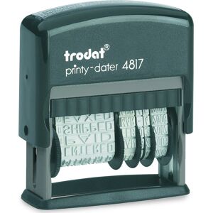 Trodat 4817 Printy Datostempel   11 Tekster