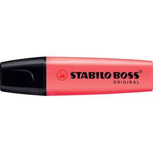 Stabilo Boss Original Highlighter   Rød