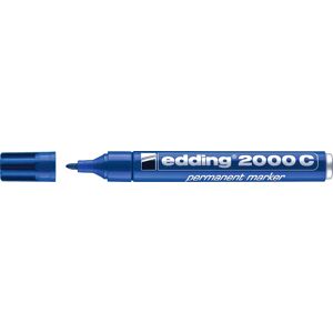 Edding 2000c Permanent Marker   Blå