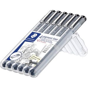 Staedtler Pigment 308 Fineliner   6 Stk.