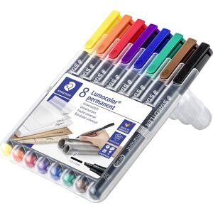 Staedtler 314 Permanent Marker   8 Farver