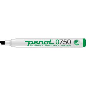Penol 0750 Permanent Marker   Grøn