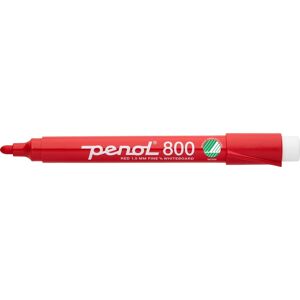 Penol 800 Whiteboard Marker   Rød