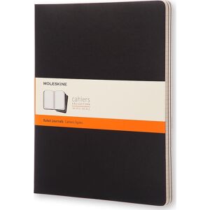 Moleskine Cahier Notesbog   Xxl   Linj.   Sort