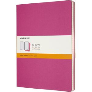 Moleskine Cahier Notesbog   Xl   Linj.   Pink