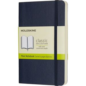 Moleskine Clas. S Notesbog   Pkt.   Blan.   S.Blå