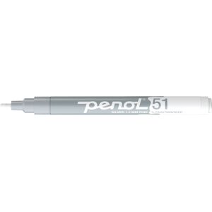 Penol 51 Paint Marker   Sølv