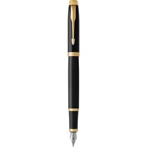 Parker Im Black Lacquer Gt Fyldepen   F