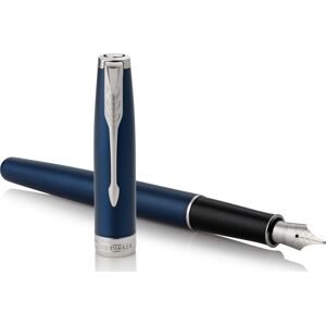 Parker Sonnet Blue Lacquer Ct Fyldepen   M