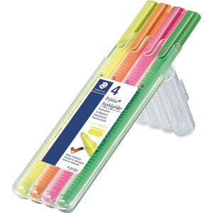 Staedtler Triplus Highlighter   4 Farver