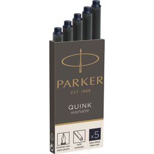 Parker Quink Refill   Fyldepen   Blåsort   5 Stk.