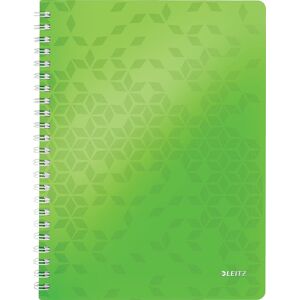 Leitz Wow Spiral Notesbog   A4   Linjeret   Grøn