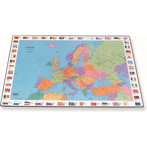 Bantex Skriveunderlag   44x63 Cm   Europakort