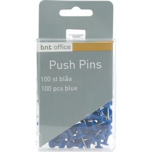 Office Push Pins   Blå   100 Stk.