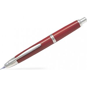 Pilot Capless Rhodium T Fyldepen   B   Rød