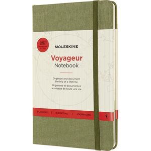 Moleskine Voyageur Traveller   Grøn
