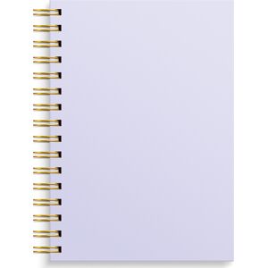 Burde Notesbog   Spiral   A5   Linjeret   Lilac