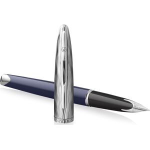 Waterman Carène Metal & Blue Ct Fyldepen   F