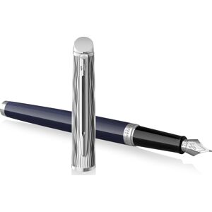 Waterman Hèmisphère Metal & Blue Ct Fyldepen   M