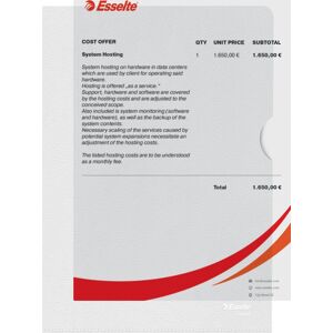 Esselte Chartek   A5   115my   100 Stk.