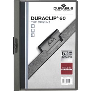 Durable Duraclip 60 Clipmappe   A4   Antracit