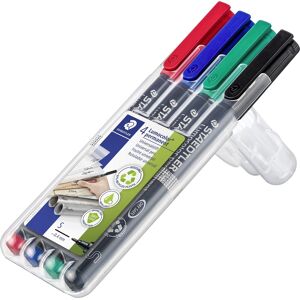 Staedtler 313 Permanent Marker   4 Farver