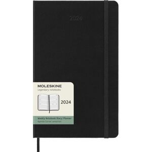 Moleskine 2024 Kalender   H   L   Uge H   Sort