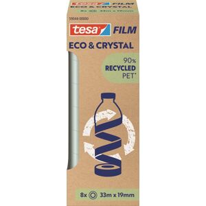Tesa Eco Crystal Kontortape   19mm X 33m   8 Rl.