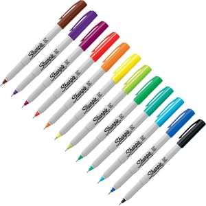 Sharpie Permanent Marker   Uf   12 Farver