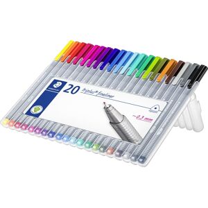 Staedtler Triplus Fineliner   20 Farver