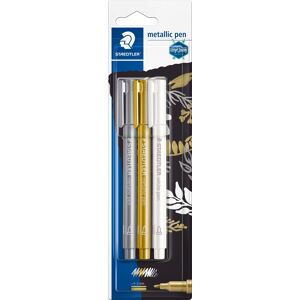 Staedtler Dj Metallic Marker   3 Farver