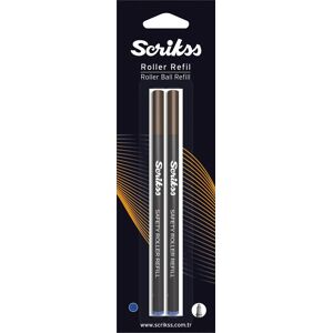 Scrikss Refill   Rollerpen   Blå   M   2 Stk.