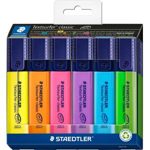 Staedtler Highlighter   6 Farver