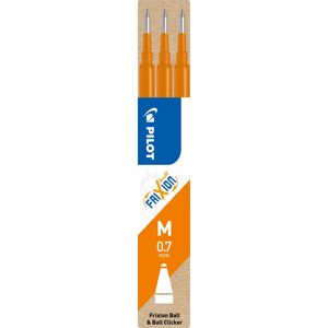 Pilot Frixion Refill   M   Orange   3 Stk.