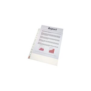 Plastlommer A4 Esselte 56113 0,075 mm Premium glasklar m/rygforstærkning - (100 stk.)