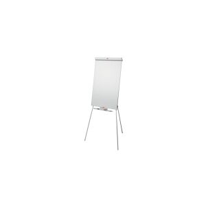 Nobo Impression Pro Flipover på trefod med magnetrisk, lakeret stål whiteboardtavle Hvid