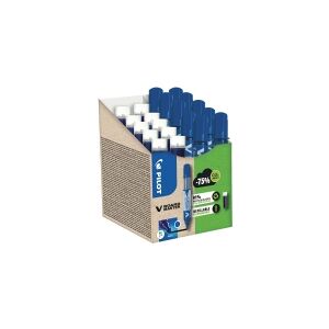 Pilot Pen Marker Pilot V Board Master Green Pack blå 10 stk. + 10 refills - (10 stk.)