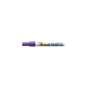 Shachihata Glastavlemarker Artline, bred tip, lilla