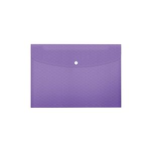 Esselte Colour'Breeze A4 dokumentmappe PP, pakke med 3 Lavendel - (6 stk.)