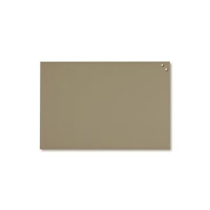 Magnetisk glastavle NAGA 60x80 cm beige