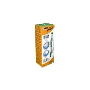 BIC Velleda Pocket Whiteboard Penne med Bred Rund Spids - Grøn - (12 stk.)